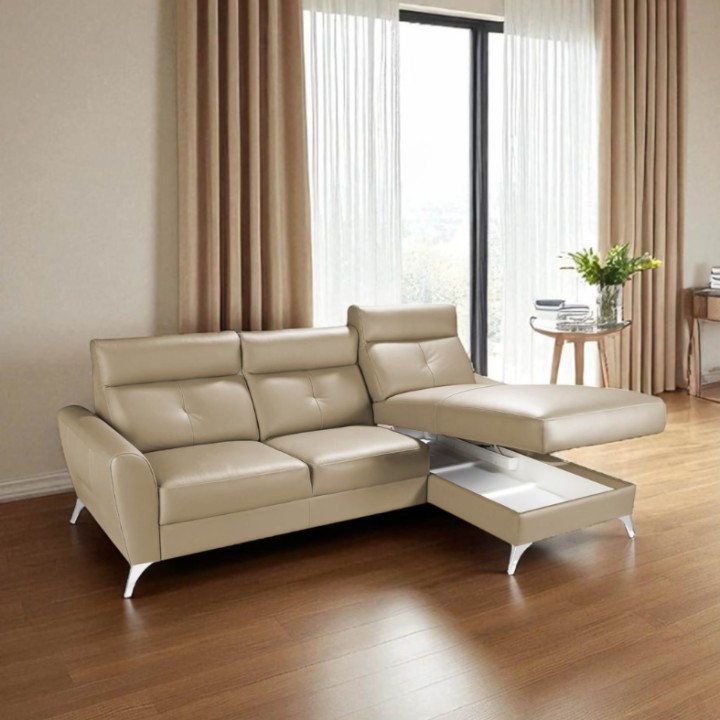Convertible Corner Sofa Bed with Storage