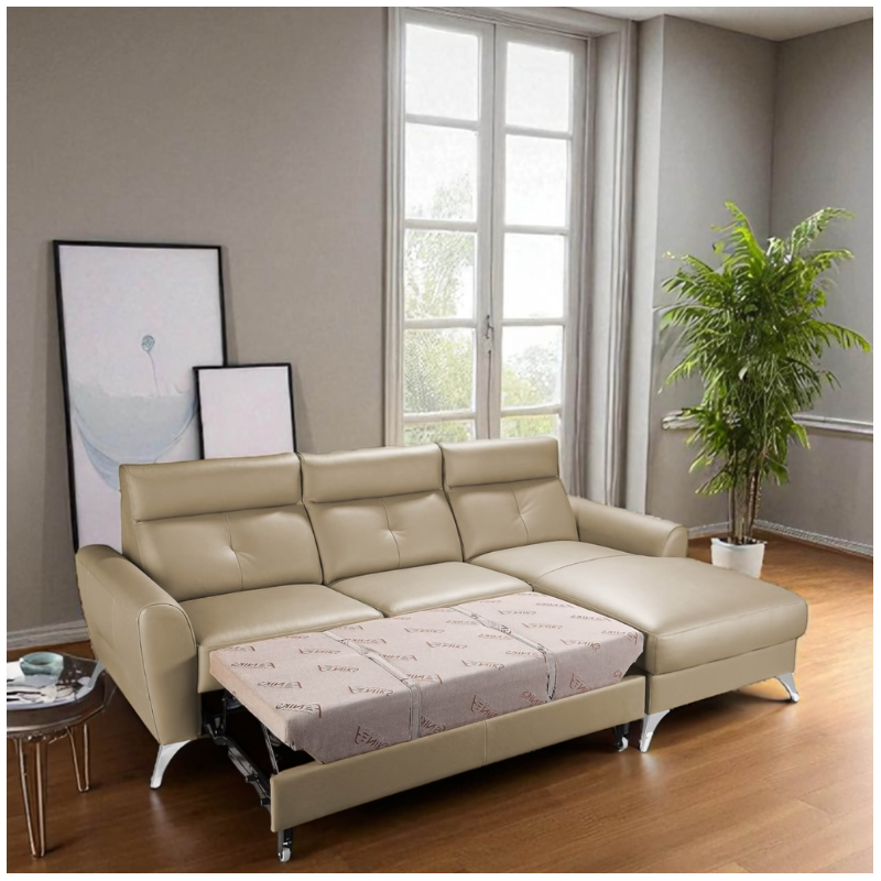 Convertible Corner Sofa Bed with Storage
