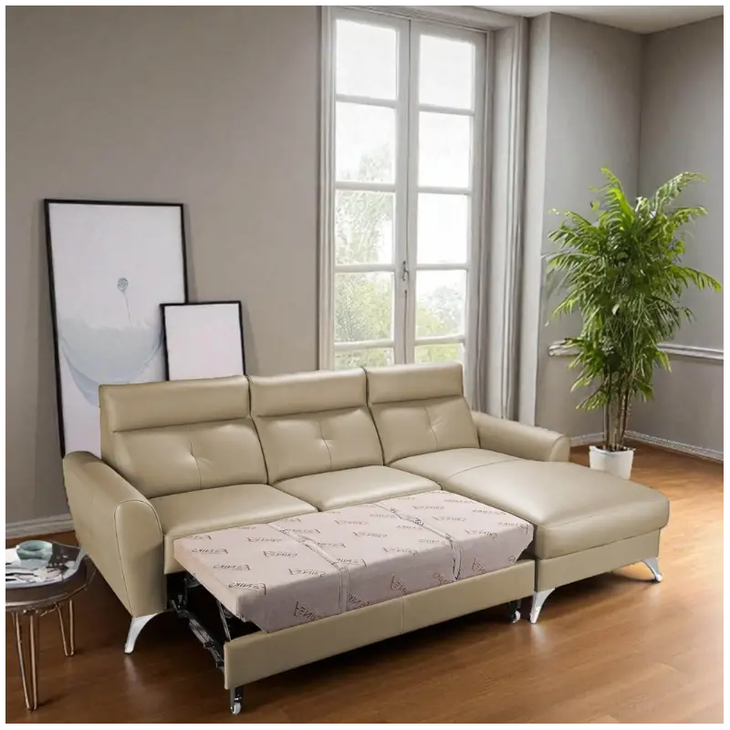 Convertible Corner Sofa Bed with Storage