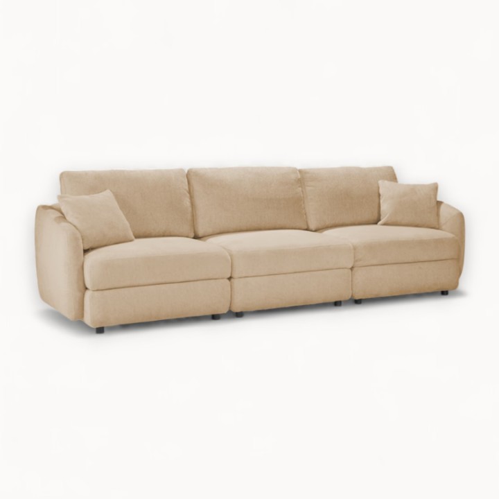 Hugo Bespoke 3-Seater Sofa in Beige | J&B Furniture
