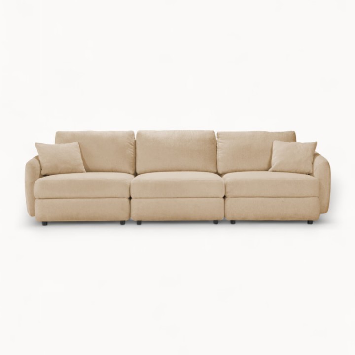 Hugo Bespoke 3-Seater Sofa in Beige | J&B Furniture
