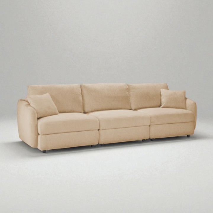 Hugo Bespoke 3-Seater Sofa in Beige | J&B Furniture