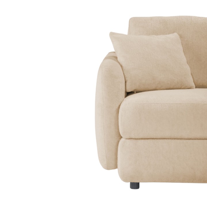 Hugo Bespoke Corner Sofa in Beige | J&B Furniture