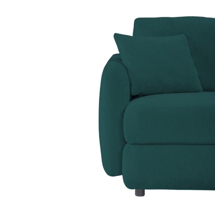 Hugo Bespoke Corner Sofa in Green | J&B Furniture