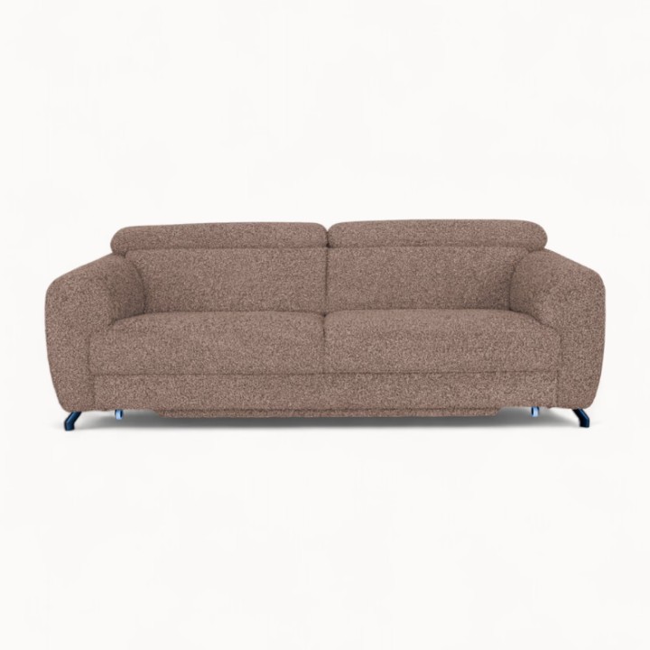 Bespoke Compass 3-seater Sofa Bed in Brown – J&B Furniture