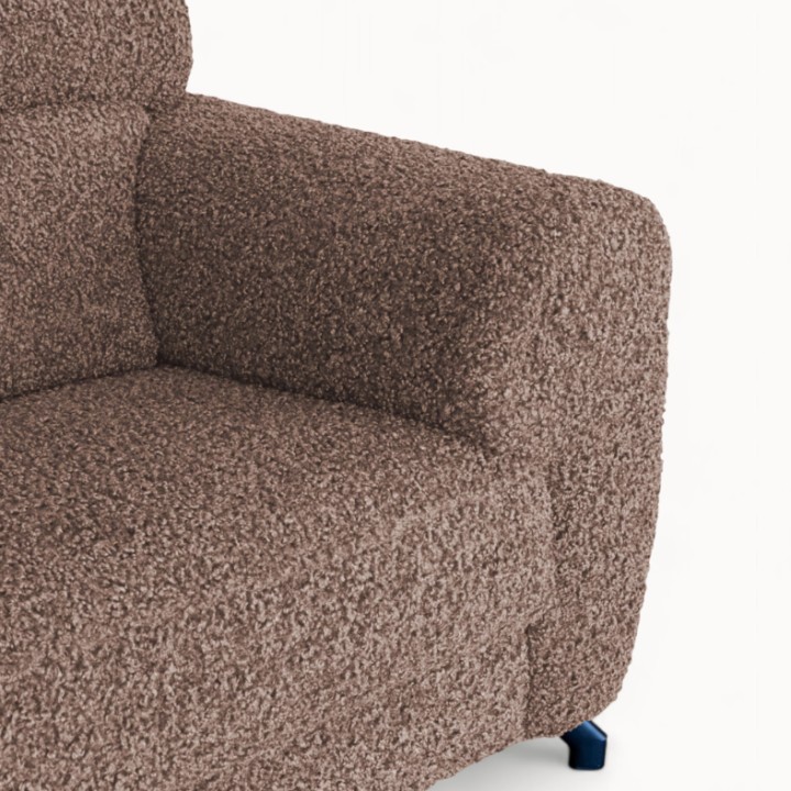 Bespoke Compass 3-seater Sofa Bed in Brown – J&B Furniture