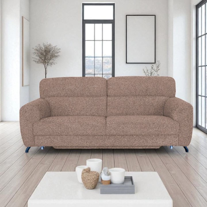 Bespoke Compass 3-seater Sofa Bed in Brown – J&B Furniture