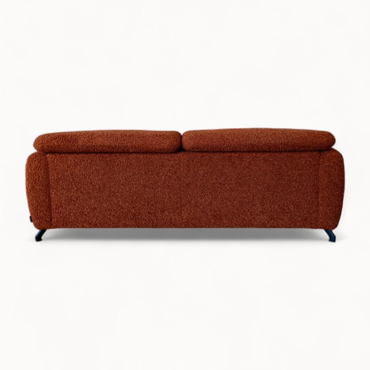 Bespoke Compass 3-seater Sofa Bed in Pumpkin – J&B Furniture