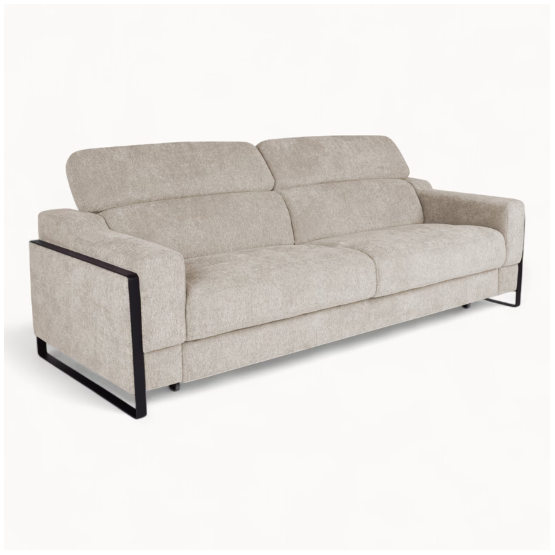 3 Seater Sofa Bed in Beige