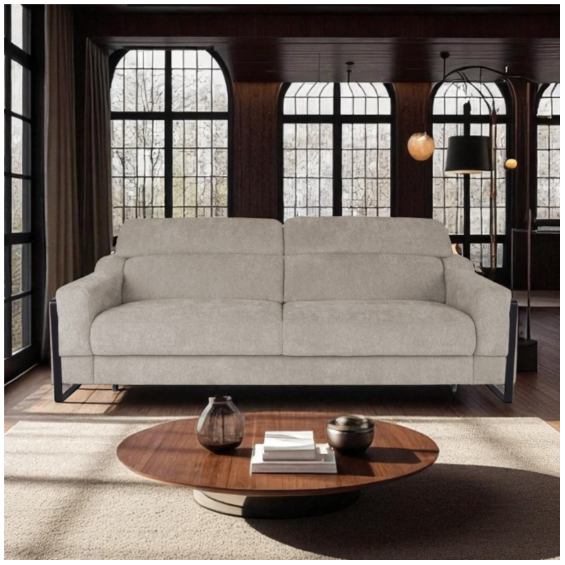 3 Seater Sofa Bed in Beige