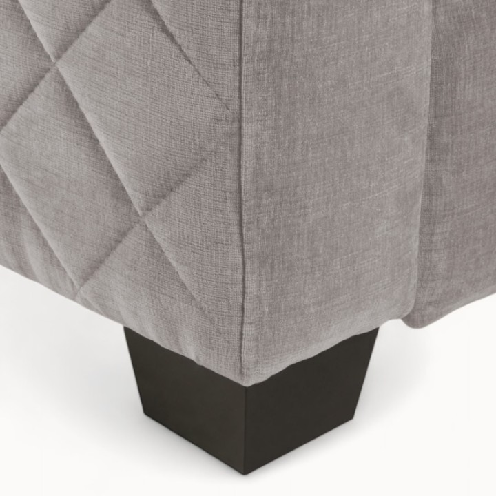 Logo 3 Seater Sofa Ireland in Grey Fabric | J&B Furniture