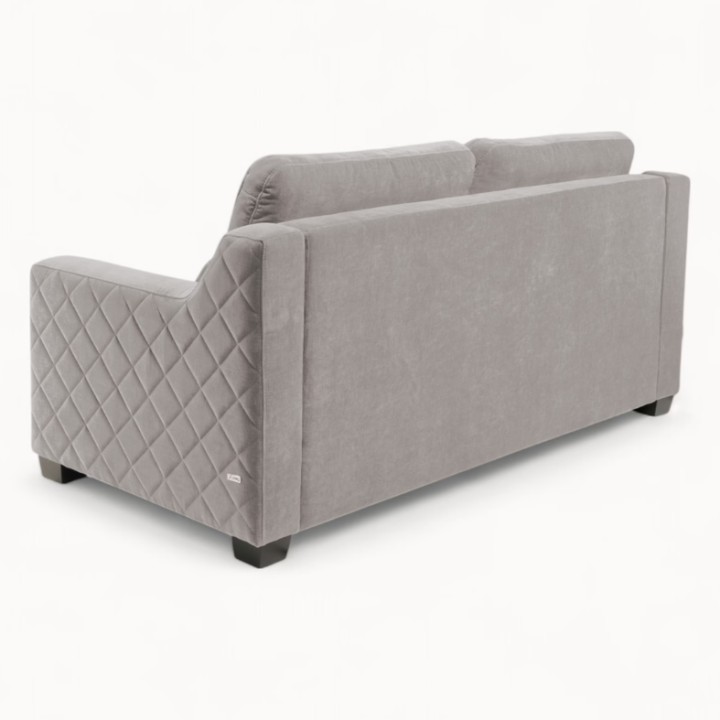 Logo 3 Seater Sofa Ireland in Grey Fabric | J&B Furniture