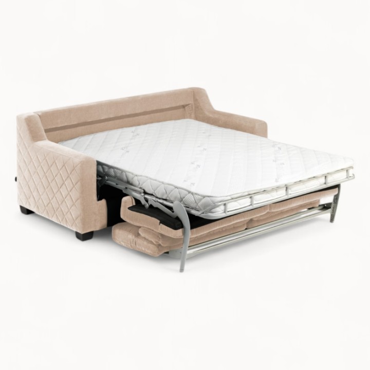 Logo 3 Seater Sofa Bed Ireland in Beige| J&B Furniture