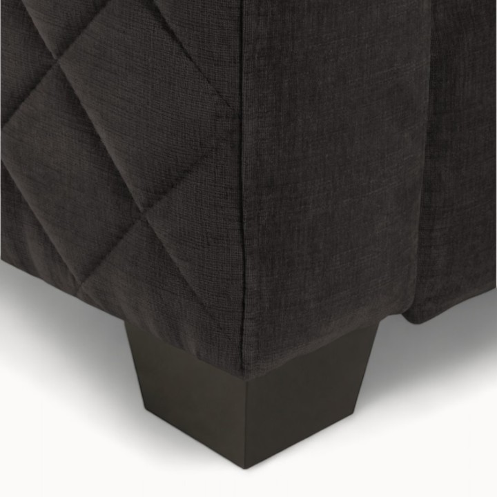 Logo 3 Seater Sofa Bed Ireland in Black | J&B Furniture