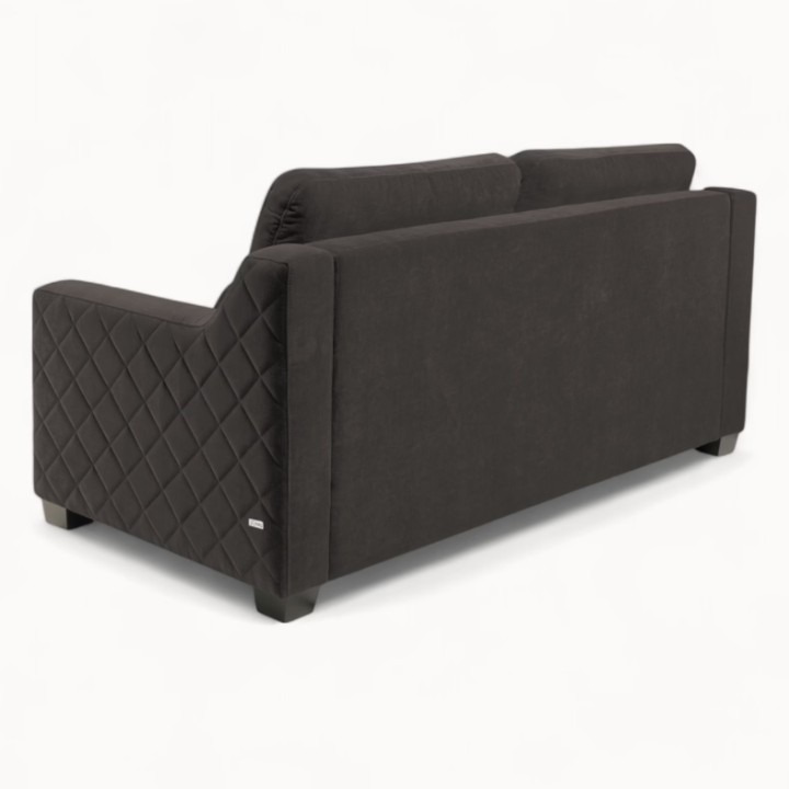 Logo 3 Seater Sofa Bed Ireland in Black | J&B Furniture