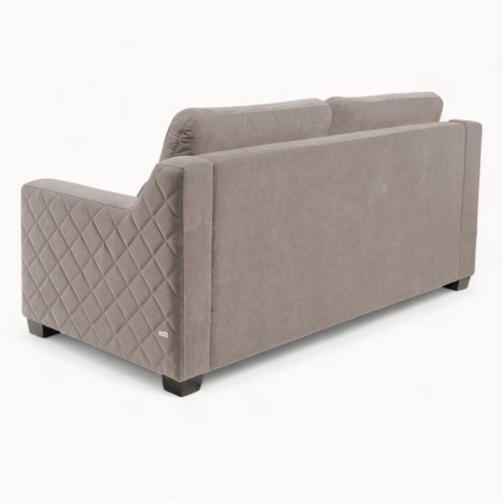 Logo 3 Seater Sofa Bed Ireland in Taupe| J&B Furniture