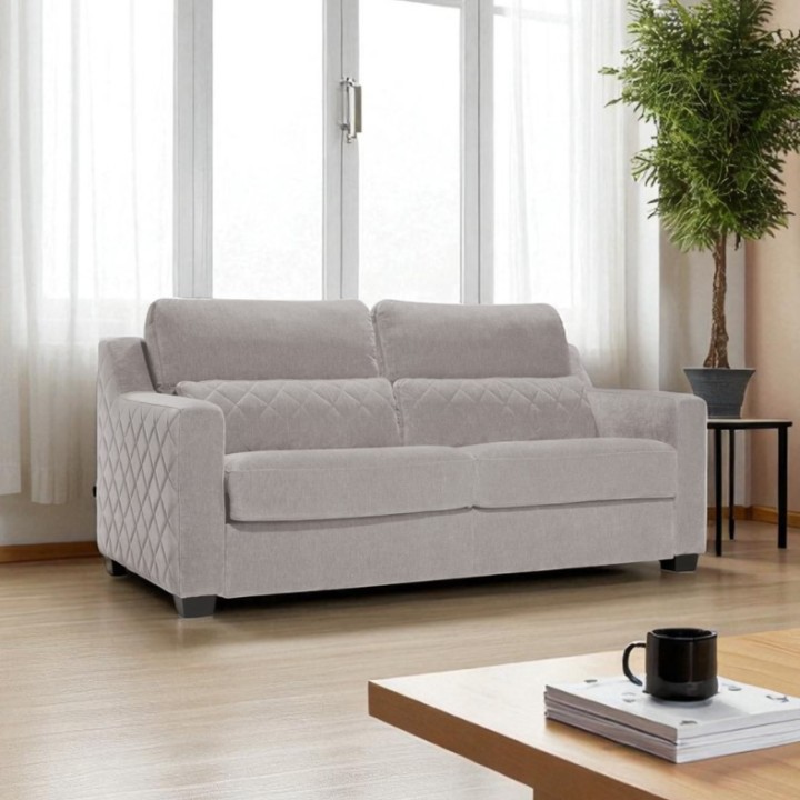Logo 3 Seater Sofa Bed Ireland in Grey  | J&B Furniture