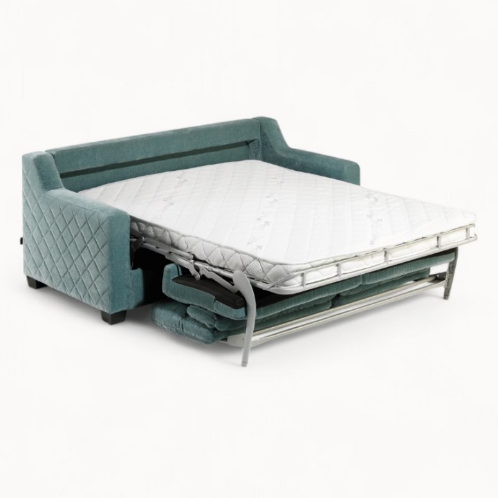 Logo 3 Seater Sofa Bed Ireland in Green | J&B Furniture