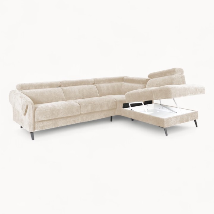 Bergamo Corner Sofa Bed | Bespoke Sofas Limerick & Ireland