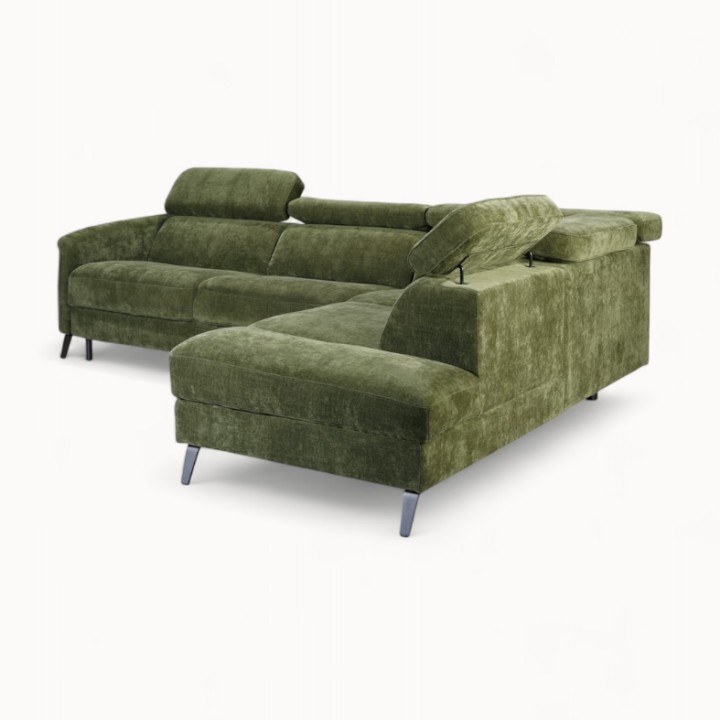 Corner Sofa Bed in Green| Bespoke Sofas Limerick & Ireland