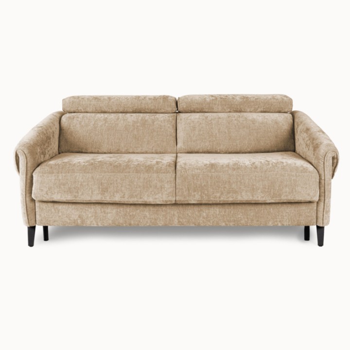 Bergamo Bespoke 2 Seater Sofa Bed in Camel | J&B Furniture