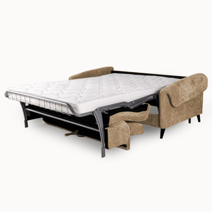 Bergamo Bespoke 2 Seater Sofa Bed in Camel | J&B Furniture