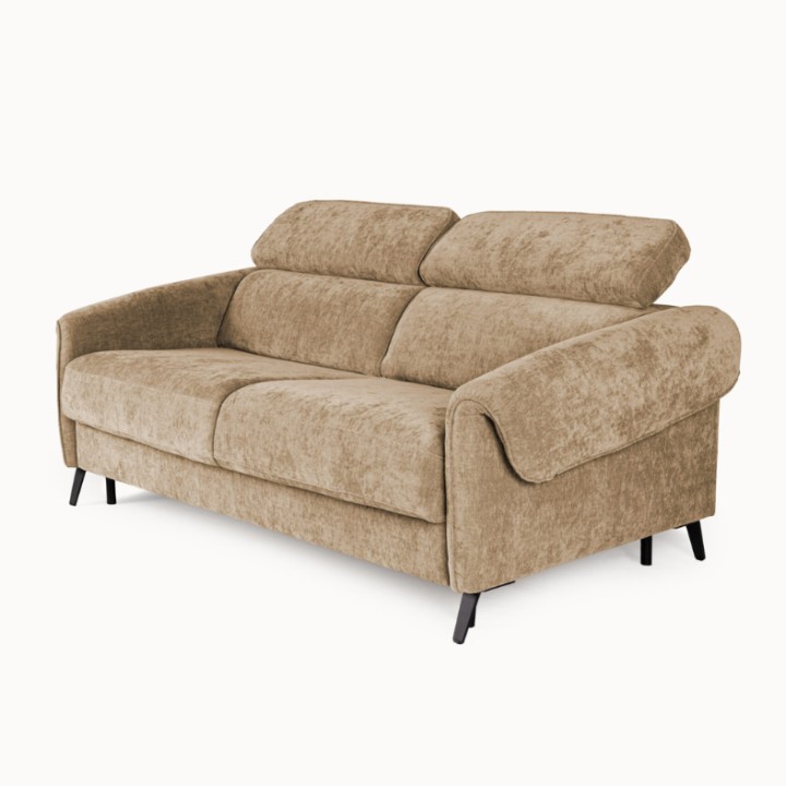 Bergamo Bespoke 2 Seater Sofa Bed in Camel | J&B Furniture