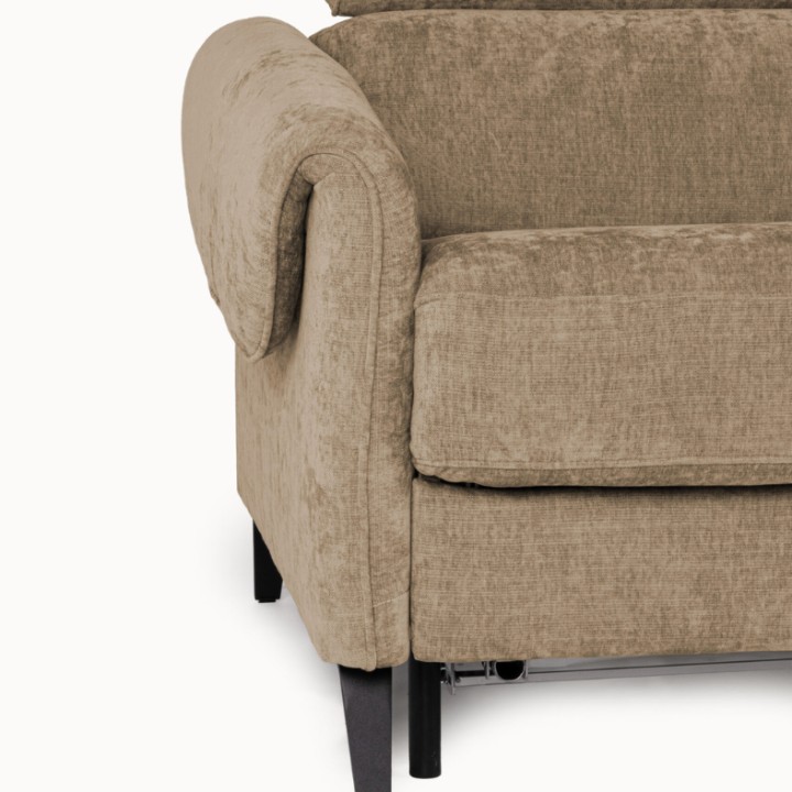 Bergamo Bespoke 2 Seater Sofa Bed in Camel | J&B Furniture