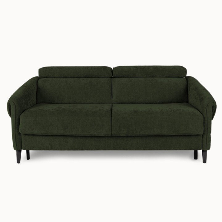 Bergamo Bespoke 2 Seater Sofa Bed in Green | J&B Furniture