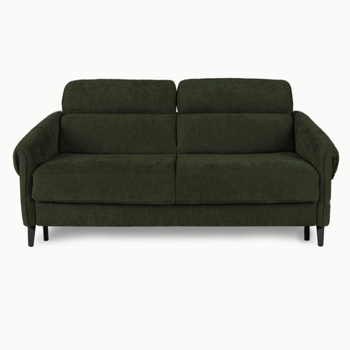 Bergamo Bespoke 2 Seater Sofa Bed in Green | J&B Furniture