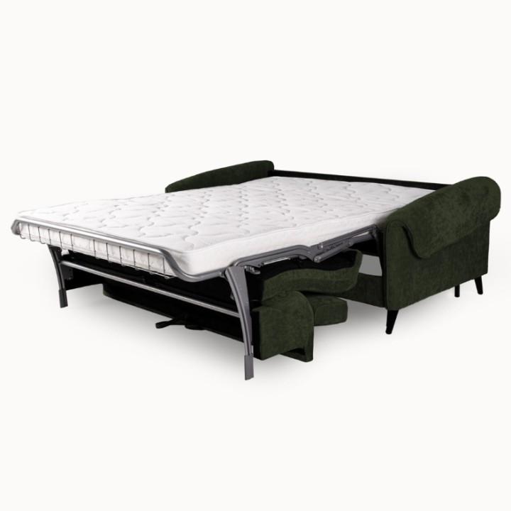 Bergamo Bespoke 2 Seater Sofa Bed in Green | J&B Furniture