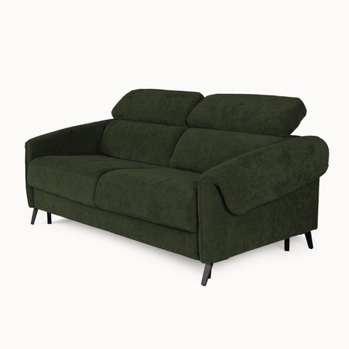 Bergamo Bespoke 2 Seater Sofa Bed in Green | J&B Furniture