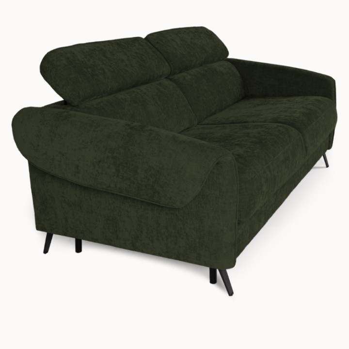 Bergamo Bespoke 2 Seater Sofa Bed in Green | J&B Furniture
