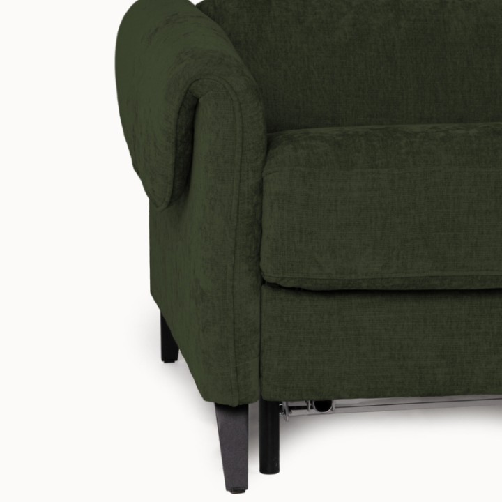 Bergamo Bespoke 2 Seater Sofa Bed in Green | J&B Furniture