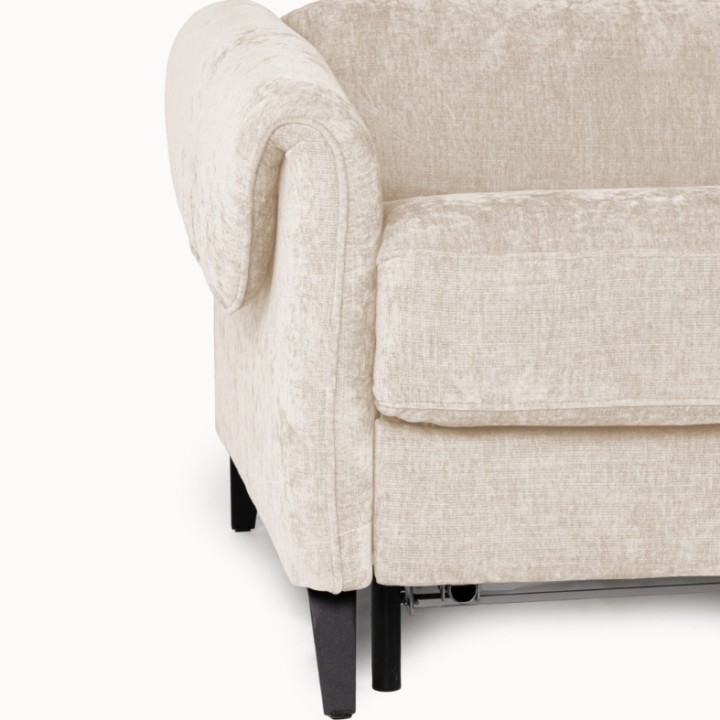 Bergamo Bespoke 2 Seater Sofa Bed in Beige | J&B Furniture