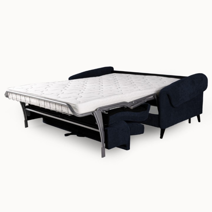 Bergamo Bespoke 2 Seater Sofa Bed in Blue| J&B Furniture