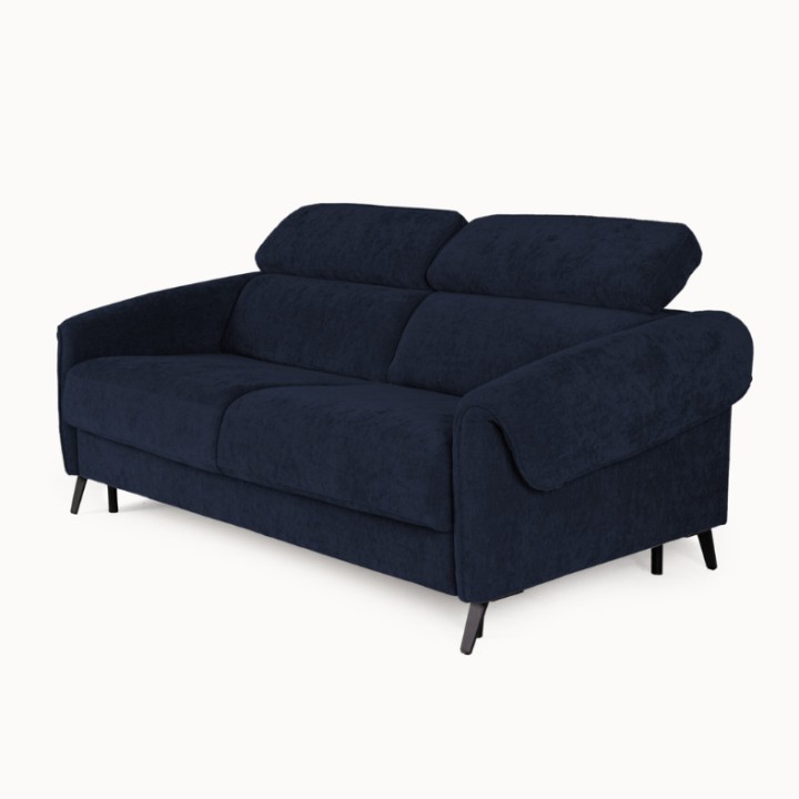 Bergamo Bespoke 2 Seater Sofa Bed in Blue| J&B Furniture