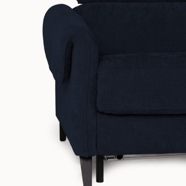 Bergamo Bespoke 2 Seater Sofa Bed in Blue| J&B Furniture