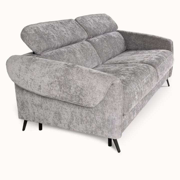 Bergamo Bespoke 2 Seater Sofa Bed in Grey | J&B Furniture