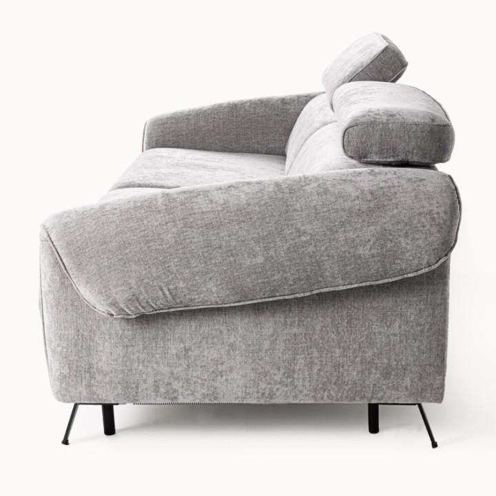 Bergamo Bespoke 2 Seater Sofa Bed in Grey | J&B Furniture