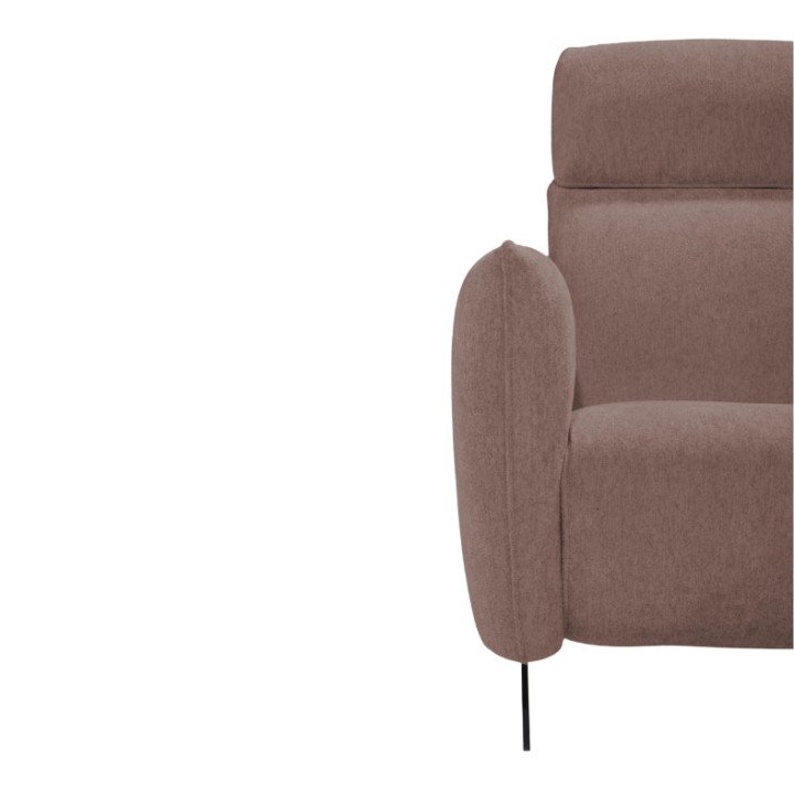 Kalia Bespoke 2 Seater sofa in Pink | J&B Furniture