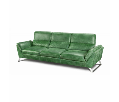 Comfortable 3 Seater Leather Sofa