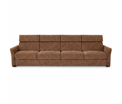4-Seater Sofa in Brown