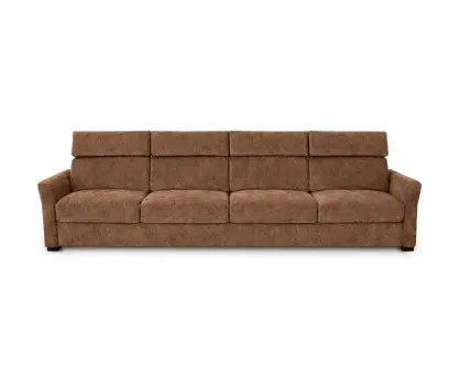 4-Seater Sofa in Brown