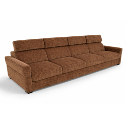 4-Seater Sofa in Brown