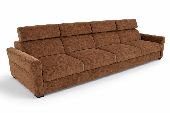 4-Seater Sofa in Brown