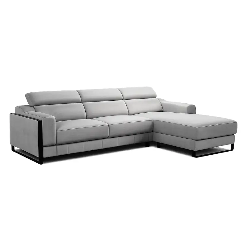 Corner Sofa With Storage in Beige
