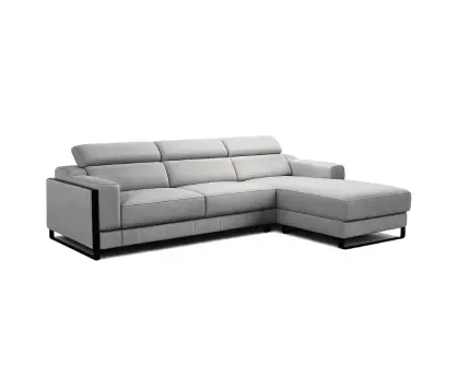 Corner Sofa With Storage in Beige