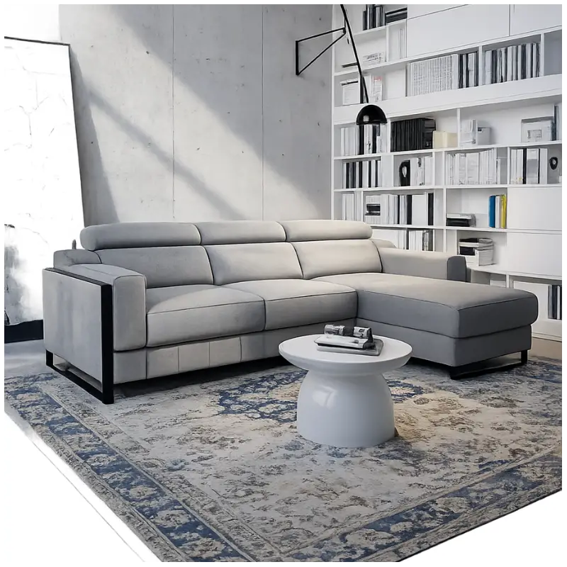 Corner Sofa With Storage in Beige