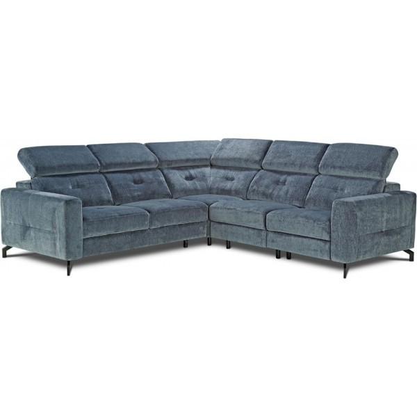 Alison Bespoke Corner Sofa Bed Blue Green - J&B Furniture